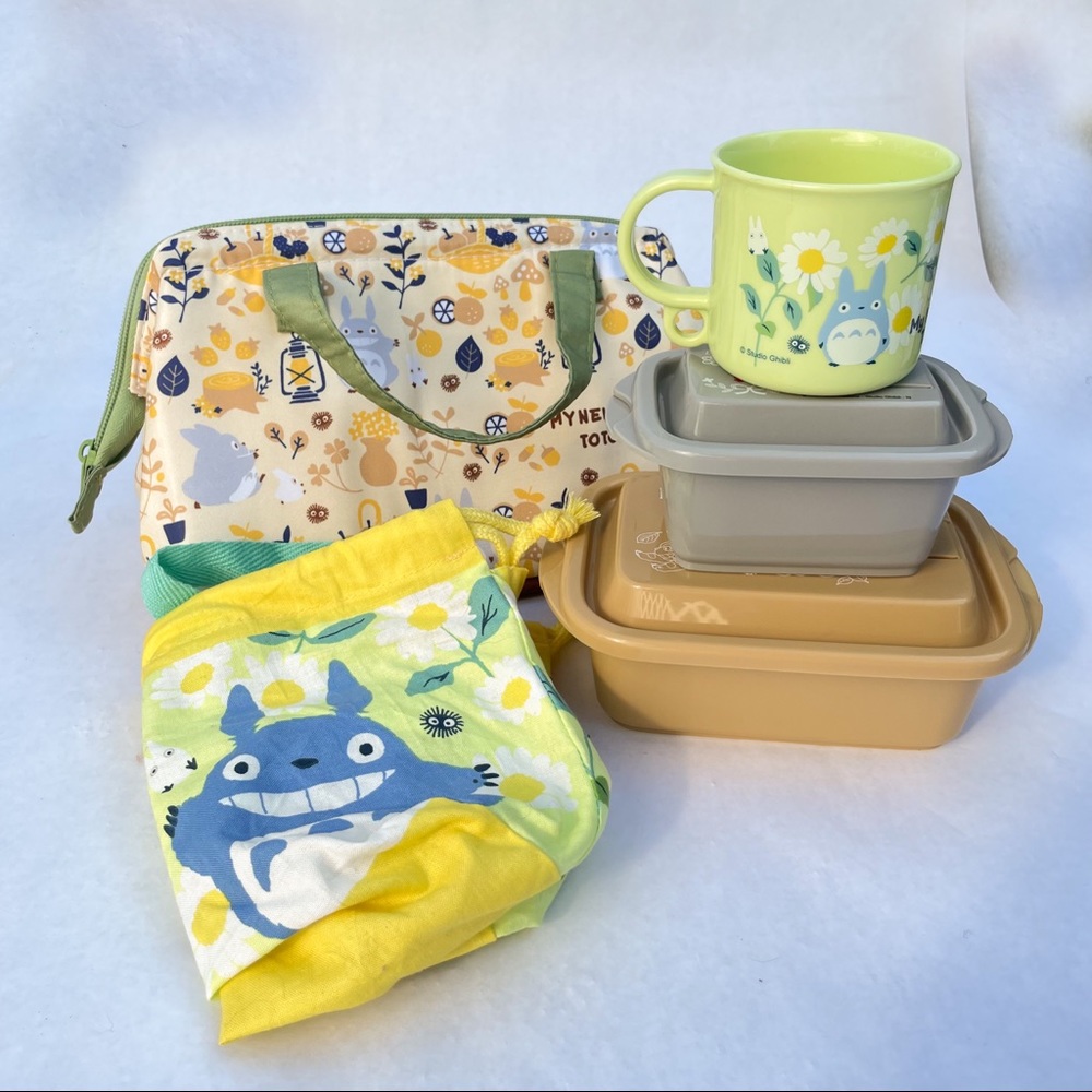 Studio Ghilbli Lunchbox set -My Neighbor Totoro - Japan Exclusive